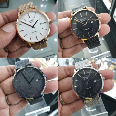 Jual Jam Tangan Alexander Christie Ac Tali Stainless Mesin