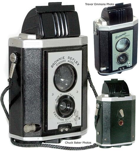 Kodak Brownie Reflex & Brownie Reflex Synchro Model Camera Information | The Brownie Camera Page