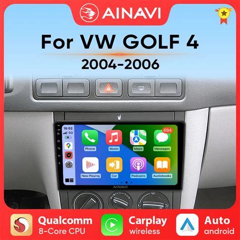 Ainavi Autoradio Android Pour Volkswagen Vw Golf Iv Jetta Mk