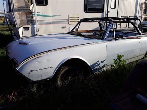 Ford Thunderbird Rotting Away In A Yard Is An Ambitious