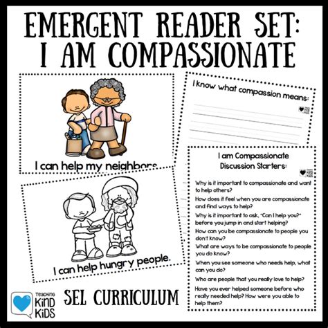 I Am Compassionate Emergent Reader Coffee And Carpool Intentionally