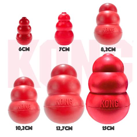 Kong Classic Brinquedo Mordedor Recheável Interativo para Cachorro