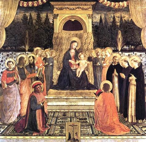 Museum Art Reproductions San Marco Altarpiece By Fra Angelico