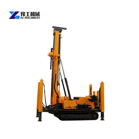 Mini Trailer Mounted Portable Foundation Hole Dth Mining Drill Bore