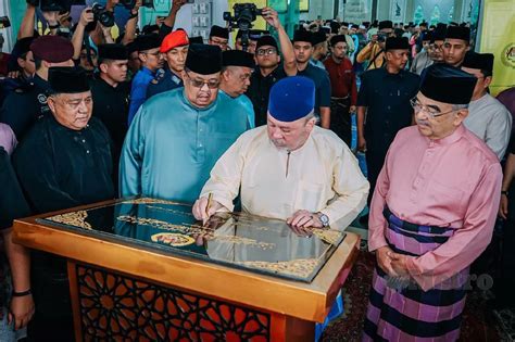 Agong Berkenan Masyhur Masjid Sultan Ibrahim Kwiknews