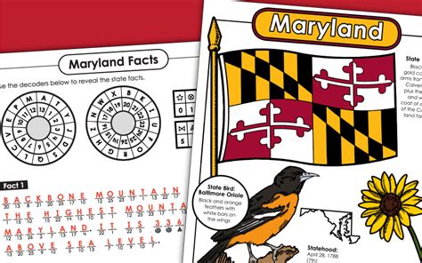 Maryland Worksheets Worksheetscity