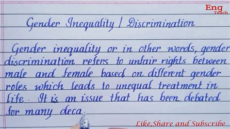 🌈 Gender Inequality In The Workplace Essay Gender Inequality In The Workplace 2022 12 31