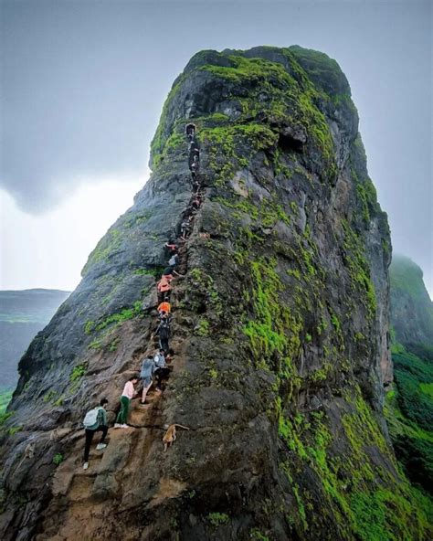 Harihar Fort Trek Maharashtra Travel Viewpoint