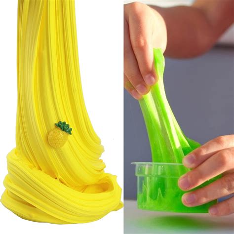 Kit De Slime De Mantequilla Unidad Limo De Nube De Fruta El Stico