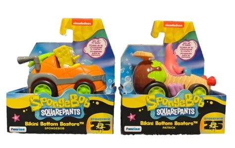 Spongebob Squarepants Th Anniversary Bikini Bottom Boaters Spongebob