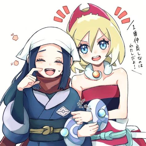 Akari And Irida Pokemon And 2 More Drawn By Utaharu08 Danbooru