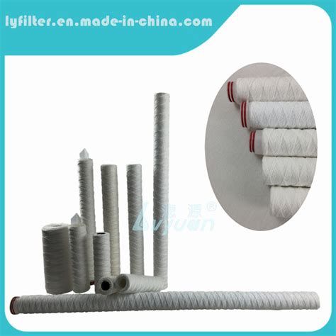 Inch Micron Pp Yarn String Wound Element Filter For Sediment