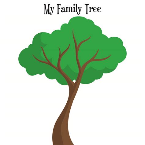Kids Family Tree Template Printable