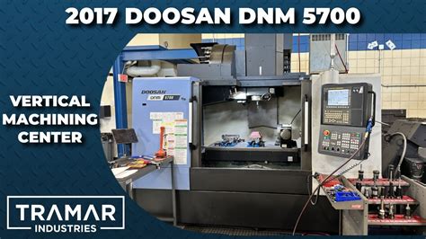 Doosan Dnm Cnc Vertical Machining Center For Sale Youtube