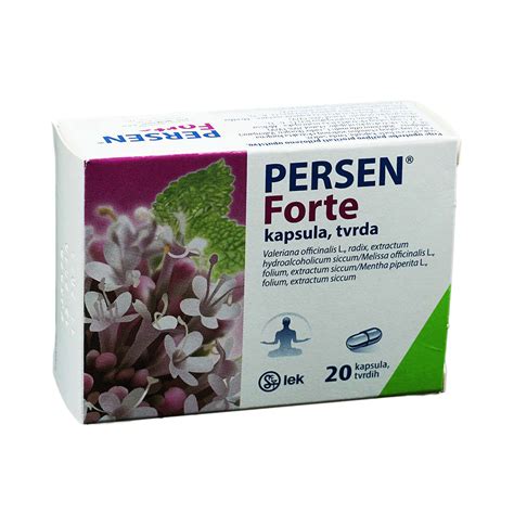 PERSEN FORTE CAPS A20 Ljekarna LifePharm