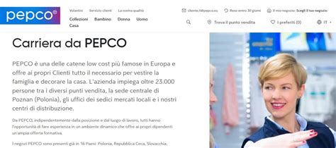 Pepco Lavora Con Noi Posizioni Aperte E Invio Cv