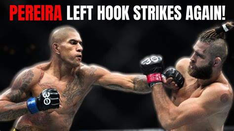 Dangerous Left Hook How Alex Pereira Knocked Out Jiri Prochazka UFC