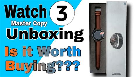 Unboxing Samsung Watch 3 Master Copy Smart Watch How To Pair Samsung