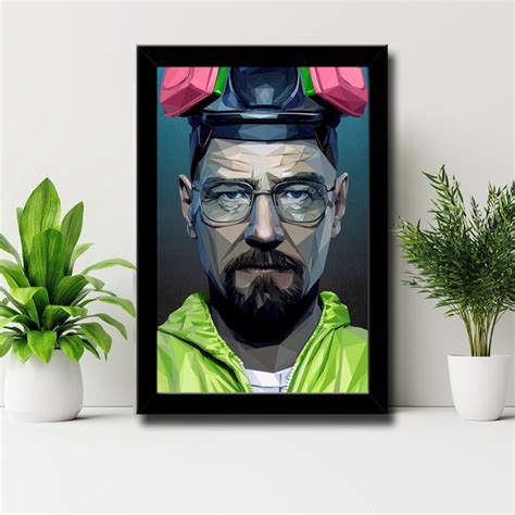 Quadro Breaking Bad Walter White MDF Elo7