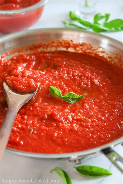 Easy Pomodoro Sauce Recipe Simply Home Cooked Hot Sex Picture