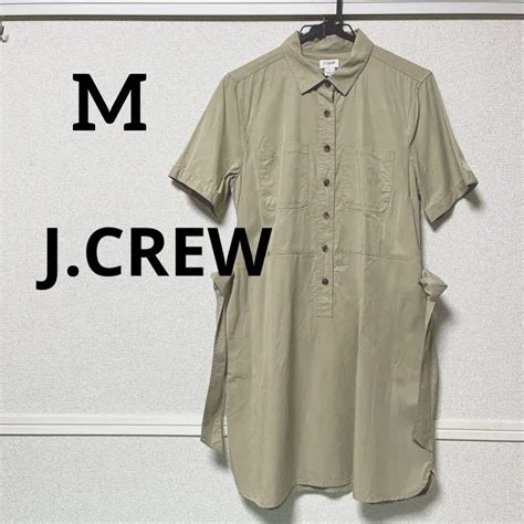 【美品】jcrew ジェイクルー ワンピース 半袖シャツ By メルカリ