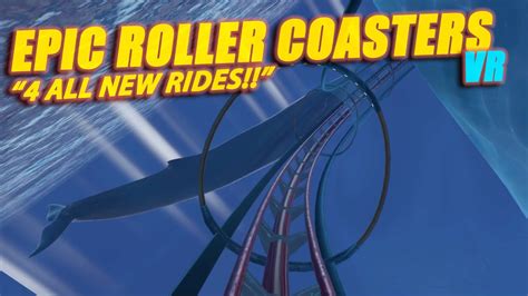 Epic Roller Coasters VR 4 Newest Rides YouTube