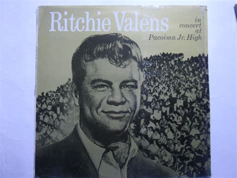 Ritchie Valens – In Concert At Pacoima Jr. High (1981, Vinyl) - Discogs