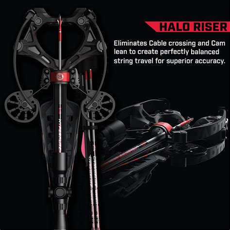 Barnett Hyper Raptor Crossbow High Speed Compact Crossbow Package With