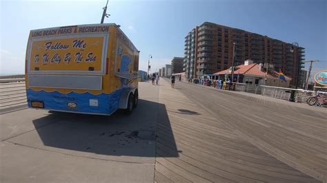 Long Beach Boardwalk Nassau County Ny Youtube