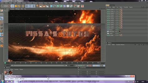 Faire Une Belle Intro Avec Cinéma 4d R12 Youtube