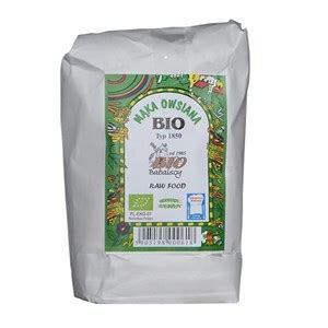 Mąka razowa owsiana BIO Typ 1850 0 5 kg