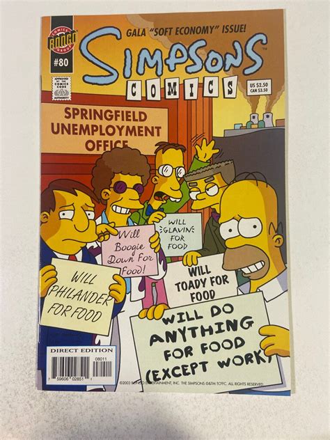 Simpsons Comics 80 Nm — The Canadian Comic Bin