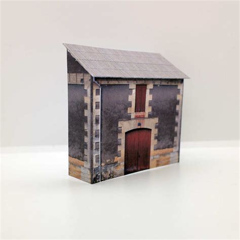 N Gauge Low Relief Houses - Scale Model Buildings