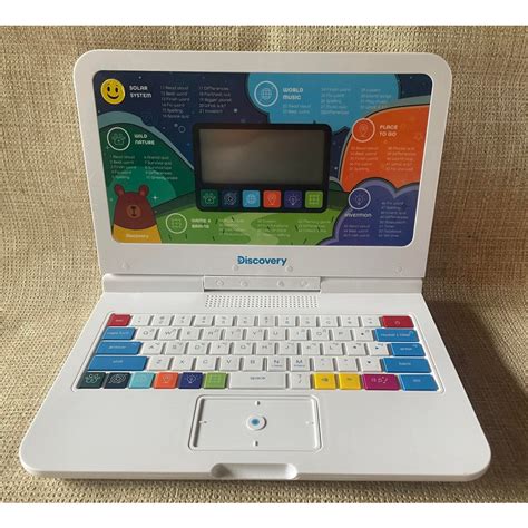 Discovery Kids Teach Talk Swivel Laptop Childrens Educational