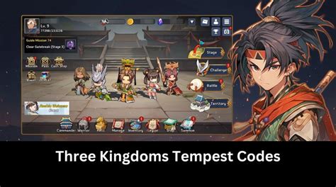 Three Kingdoms Tempest Codes January 2025 Mrguider