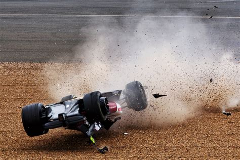 Gallery Zhou S Horrifying British Gp Crash In Pictures