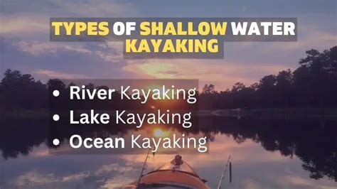 Discover Thrill Of Shallow Water Kayaking - A Beginner's Guide