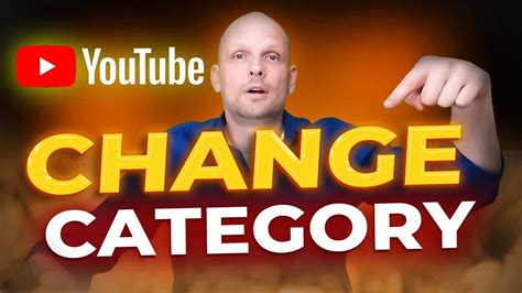 How To Change Youtube Channel Category Youtube