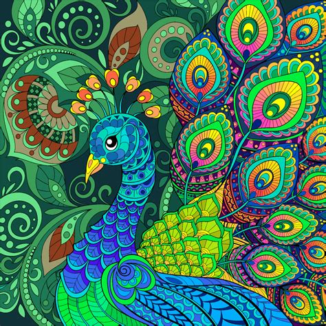 Peacock Wallpaper Design By Catdragon4 On Deviantart