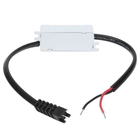 Fdit Pilote de LED Driver LED AC 85 265V à 2 4V DC Adaptateur de