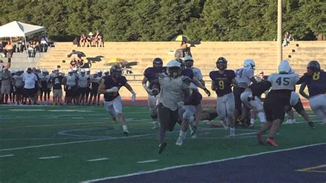 Oak Ridge High School Trojans And Sheldon Huskies Meet For Scrimmage