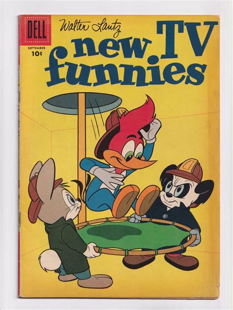 Walter Lantz New Funnies Dell Comics Woody Woodpecker Sharp