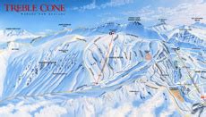 Treble Cone, New Zealand - Piste-Maps