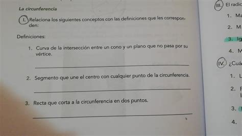 Relaciona Los Siguientes Conceptos Con Las Definiciones Que Les