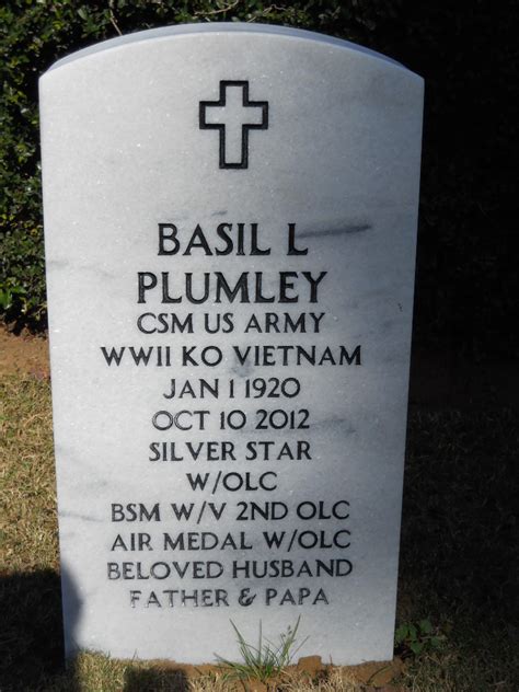 Command Sergeant Major Plumley