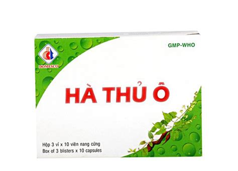 Hà thủ ô - Thuốc biệt dược, công dụng , cách dùng - SDK : VD-24990-16