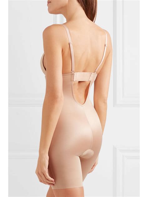 Spanx Suit Your Fancy Stretch Jersey Bodysuit Net A Porter