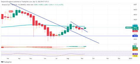 BNB Price Analysis For 12 September 2022 TheCoinrise