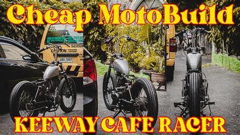 BUDGET MEAL KEEWAY CAFE RACER CR 152 BUILD SERIES PART 4 Caferacer