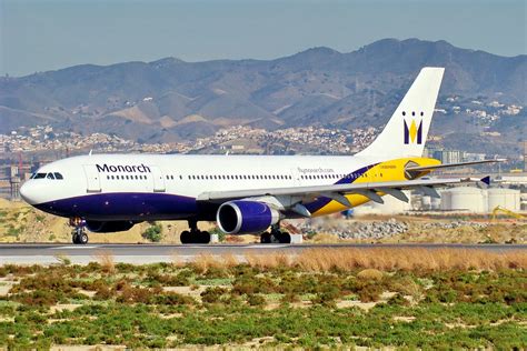 DSC00262 G MONR Airbus A300B4 605R Monarch Airlines Seria Flickr